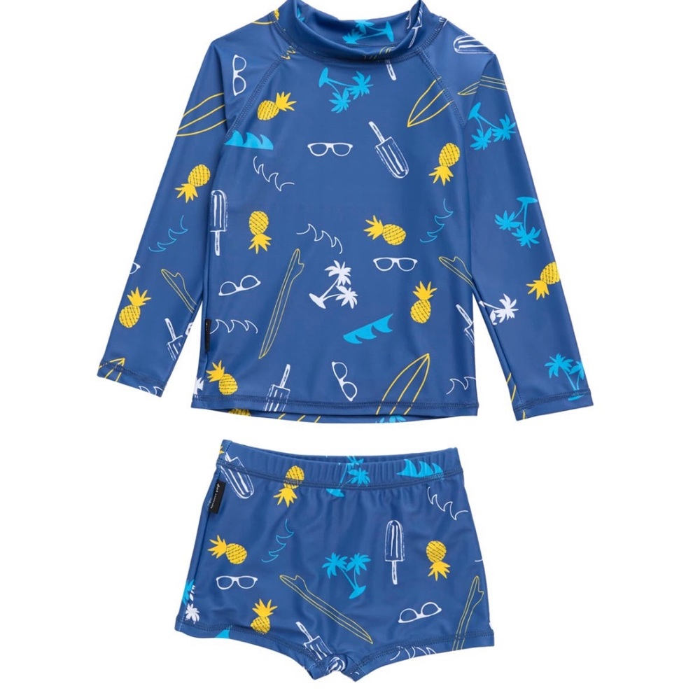 🌊🏖dot australia beach elements 2-piece spandex swim set 🏖🌊